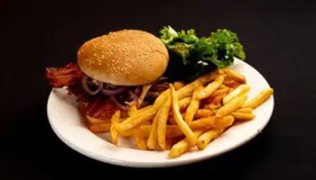 Burger fries carousel