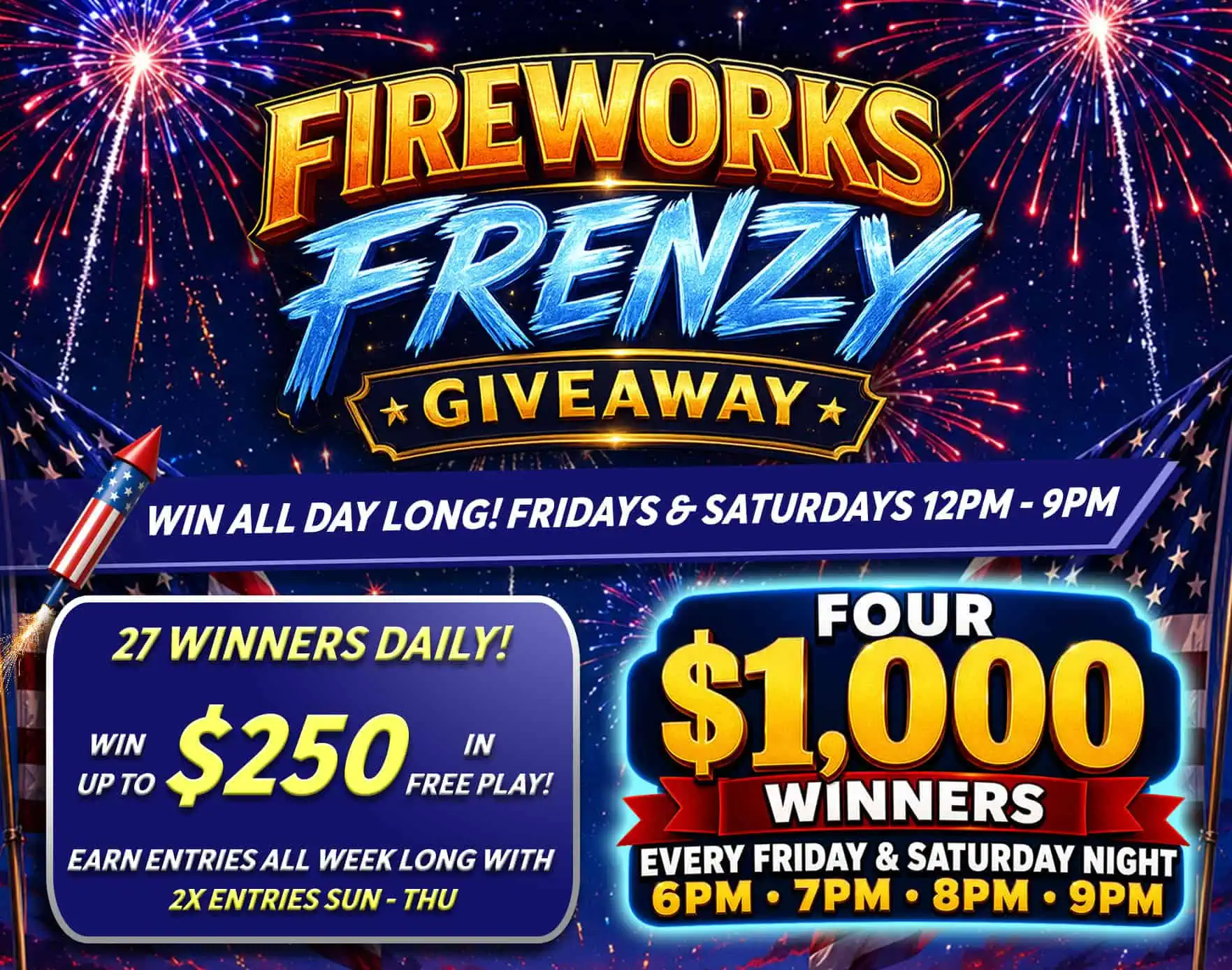 Fireworks Frenzy Mailer