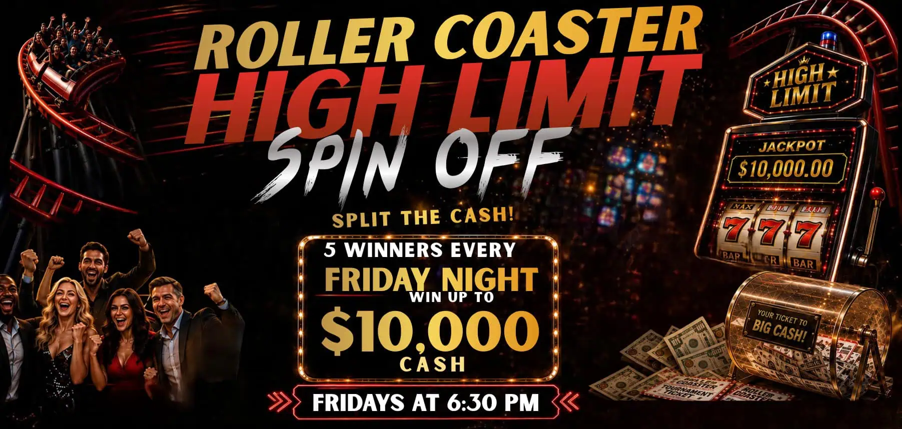 roller coaster high spin hero